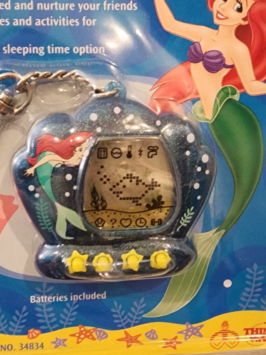 RARE 1997 Blue Sparkle LITTLE MERMAID virtual pet | eBay