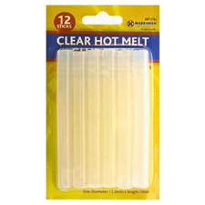Glue Sticks Hot Melt Adhesive Trigger Electric Gun Crafts 11.2X100mm Long 12PCS 0.30 per stick