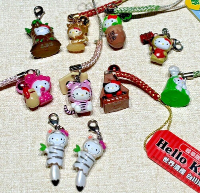 Sanrio Hello Kitty Gotochi Charm 10 Types of Kitty You Can Choose One Or In Bulk