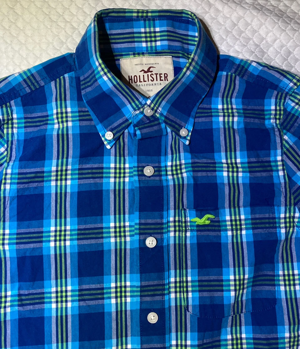 Checkered hollister cheap shirt