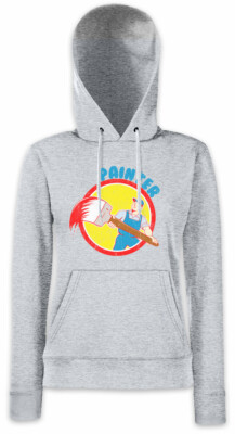 Painter III Damen Hoodie Sweatshirt Artist To Paint Handcraft Craft Craftsmen