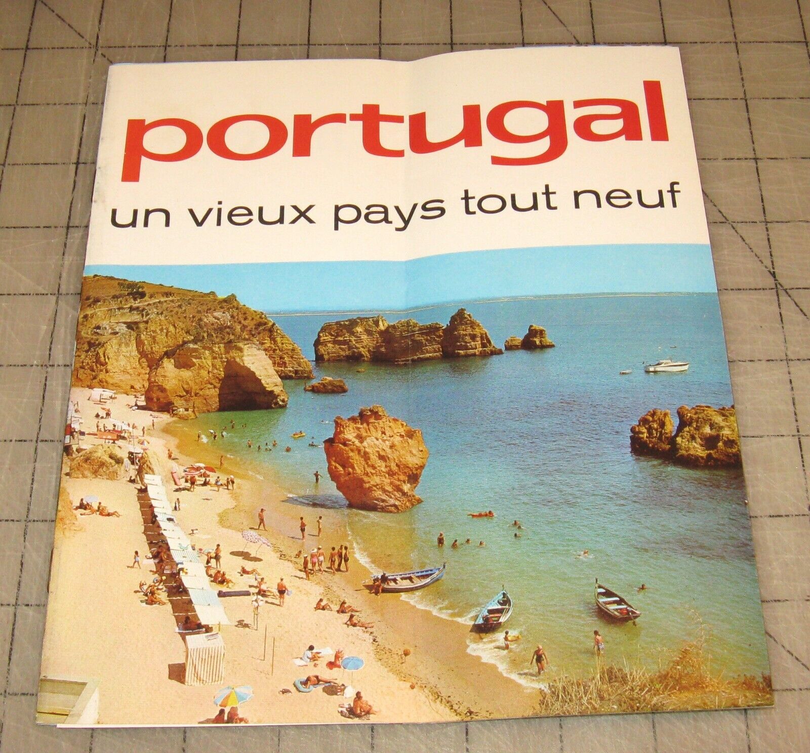 1960s/70s? ALGARVE PORTUGAL Fold-Out Color Brochure