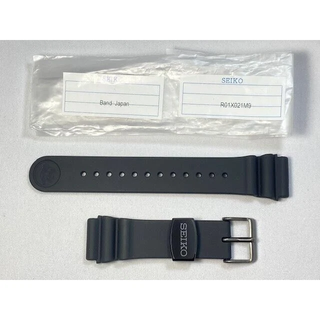 SEIKO Prospex Genuine Watch Band 22mm Black R01X021M9 for SBBN035