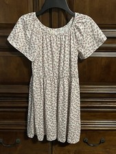 Copper Key Dress Girl M Ivory Pink Floral Knit Sleeveless Pullover