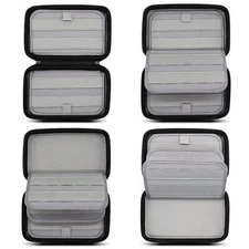 80-Slot Game Cartridge SD Card Holder Bag Storage Case for Nintendo Switch NS