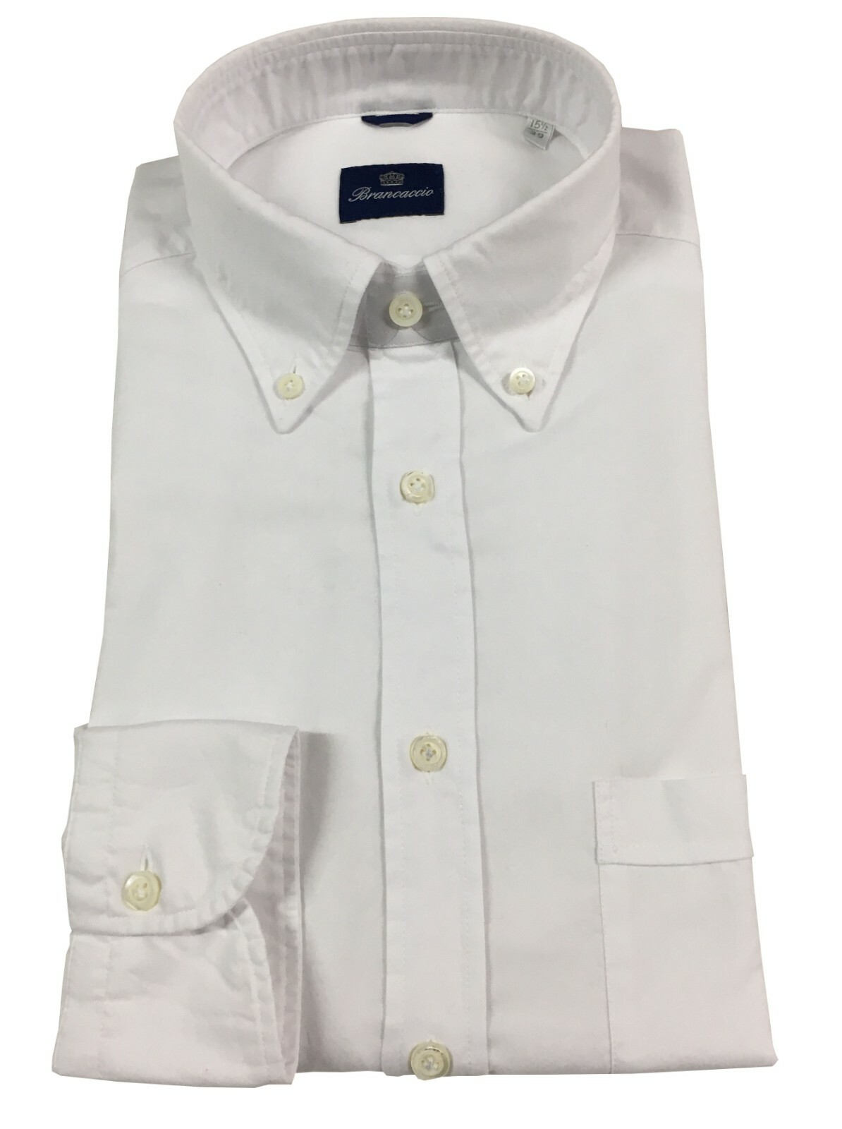 Рубашка Camicia uomo BRANCACCIO Oxford на пуговицах con taschino mod NICK ABL02