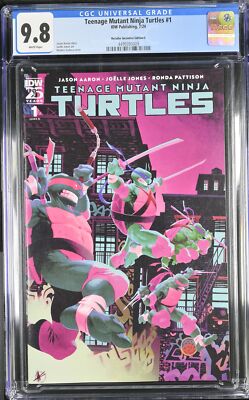 TEENAGE MUTANT NINJA TURTLES #1 IDW COMICS 2024 1:250 SCALERA VARIANT CGC 9.8