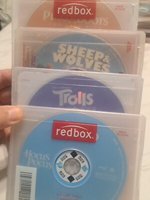 Lot of Dvds , Trolls, Hocus Pocus In BLURAY, Sheep & Wolves, and Puss And Boots