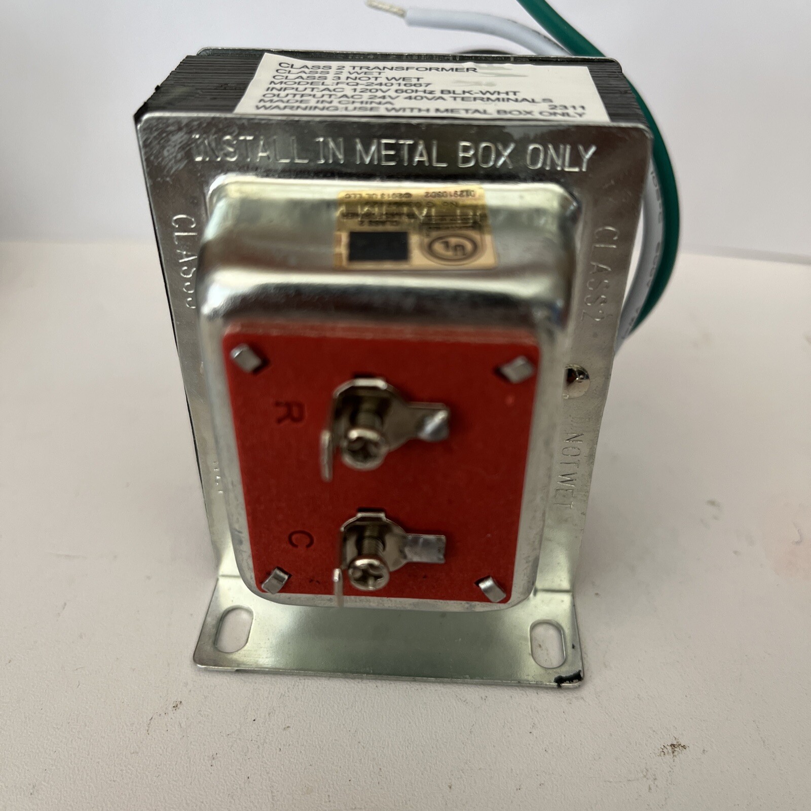 Doorbell Transformer for, Ring Video Pro, Nest 24V 40VA Thermostat, Power Supply