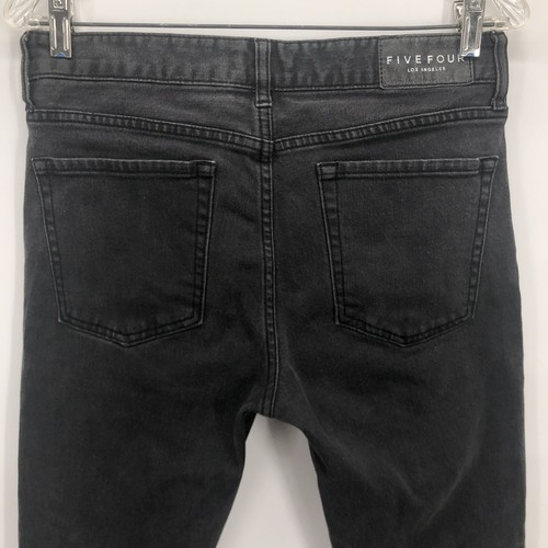 Five Four Los Angeles Will Slim Black Button Fly Jeans Men’s Size 31 x 27 - Picture 9 of 11