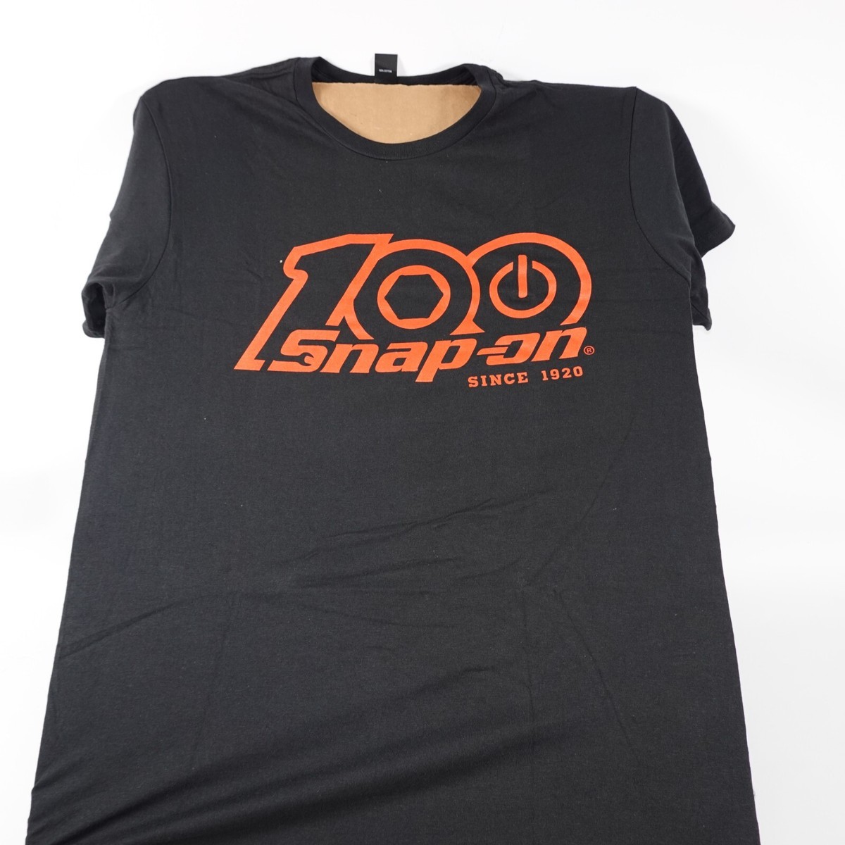 Snap On 100th anniversary T-shirt Black Unisex Medium | eBay