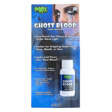 Ghost Blood - Blue Blood that GLOWS BRIGHT BLUE IN UV 