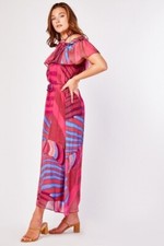 off the shoulder MAXI PARTY/SUMMER  dress   Sz sml