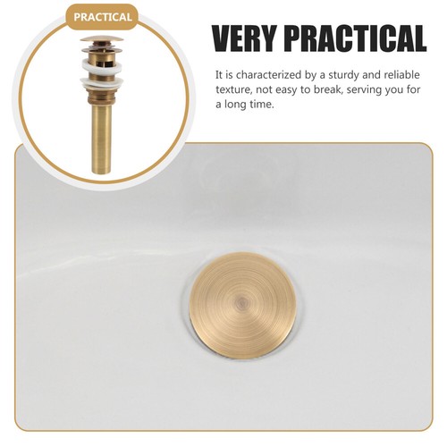 Kitchen Sink Drain Drain Stopper Bathroom Sink Bathroom Sink Stopper - Picture 3 of 12