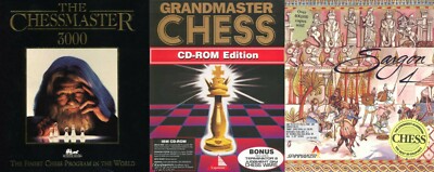 SARGON CHESSMASTER 3000 GRANDMASTER CHESS +1Clk Windows 11 10 8 7 Vis XP Install