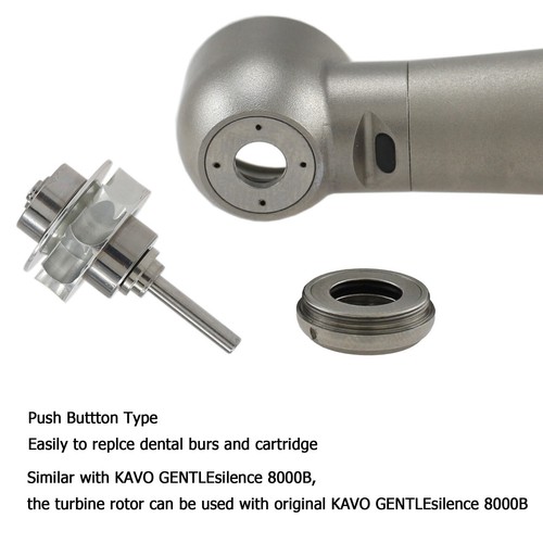 Pieza de mano de fibra óptica dental BEING de alta velocidad para acoplador KAVO MULTIflex de 4 orificios - Imagen 44 de 70