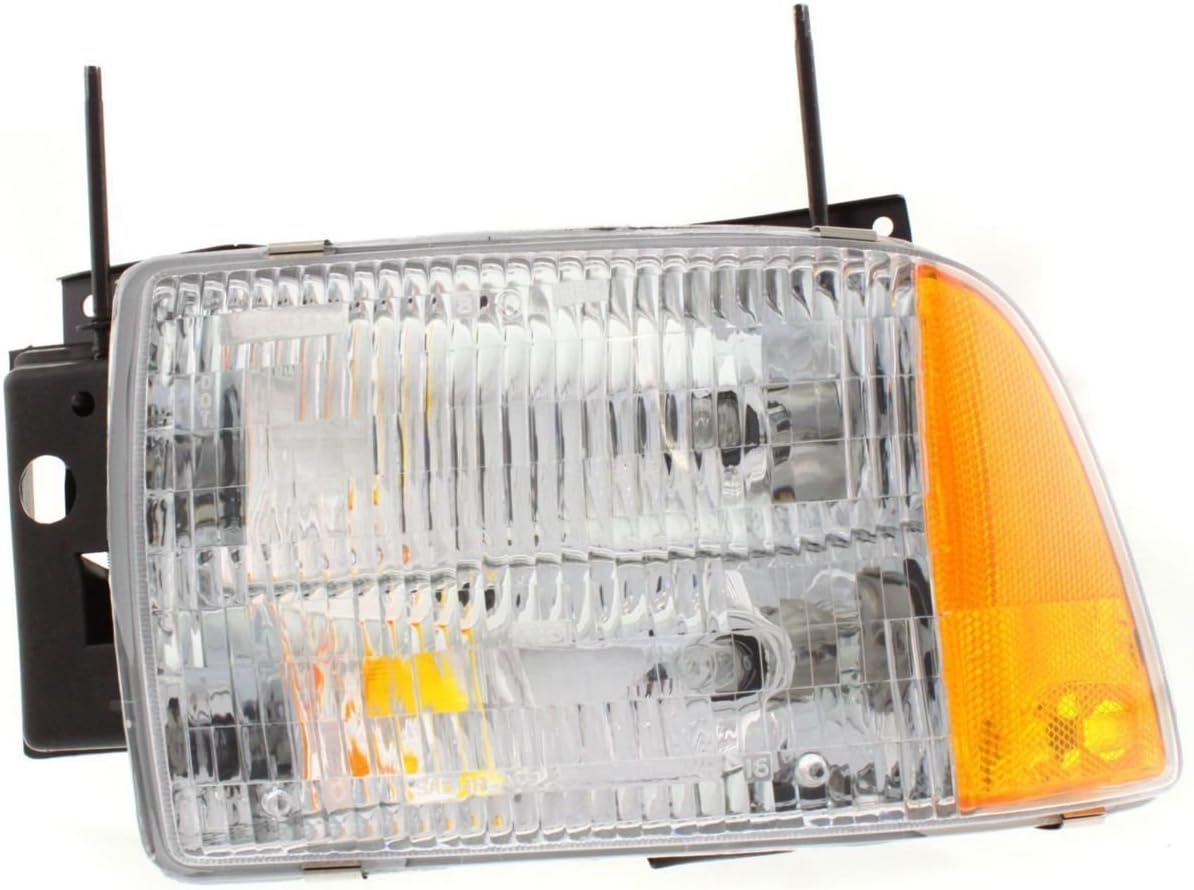 FITRITE AUTO PARTS New Front Left Side Halogen Headlight Assembly for 1995-1997