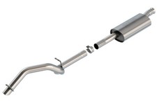 Borla Touring Catback Exhaust Black for 2018-2022 Jeep Wrangler JLU 2.0L Turbo