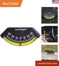 Lev-o-gage Inclinometer -made Level Gauge For Off-road Vehicle Jeep Truck... Lev-o-gage Inclinometer -made Level Gauge For Off-road Vehicle Jeep Truck...