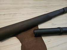 3oz DARK MATTE BROWN SOFT SMOOTH GRAIN LEATHER HIDE PANEL,SHEET,SQUARE, 23 sqf