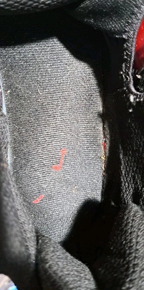 Zapatillas de baloncesto Jordan Super.Fly 2: rojo fusión ~ 599945-602 talla 11,5 Foto 3 de 4