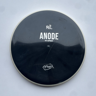 MVP Disc Sports Anode R2 Neutron Putting Disc Golf Disc Black White Model Anode
