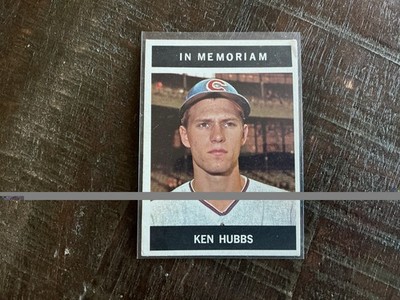 1964 Topps - High # Ken Hubbs #550 In Memoriam