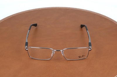 Ray-ban Rb6275 2502 Gunmetal Rectangle Eyeglasses Frames 54-17-145