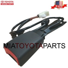 Genuine Toyota 03-04 Corolla Front Driver Side Seat Belt Buckle 73240-02030-b1
