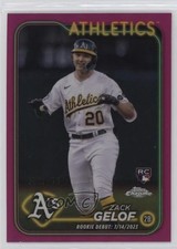 2024 Topps Chrome Update Magenta Refractor 380/399 Zack Gelof Rookie RC