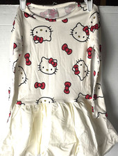 Hello Kitty Girls Long Sleeve Bubble Dress Size XS 4/5 New No tags