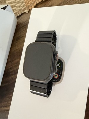 Apple Watch Ultra 2 Unlocked  Black 49mm Titanium  GPS Cellular
