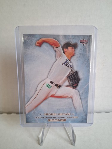 2016 BBM Shohei Ohtani-Speed Icons-Ham Fighters-Collectible Novelty Card! #04