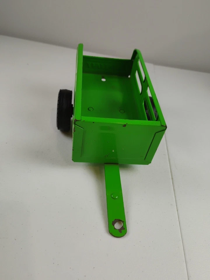 Vtg Vintage Nylint Pressed Steel Farm Utility Trailer Out of Production Lot 2 - Image 3 of 4