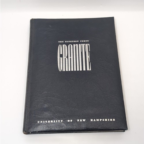 1940 UNH Yearbook & Faculty Directory, THE GRANITE, University of New Hampshire