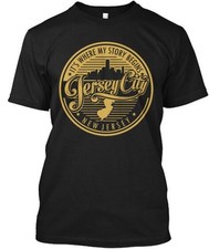 Jersey City Its Where My Story Begins It S New T-Shirt Made in USA Size to 5XL