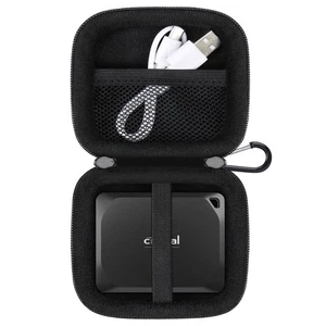Case de transport de disque dur pour Crucial X9 Pro / X9 / X10 / X10 Pro SSD 1TB 2TB ...