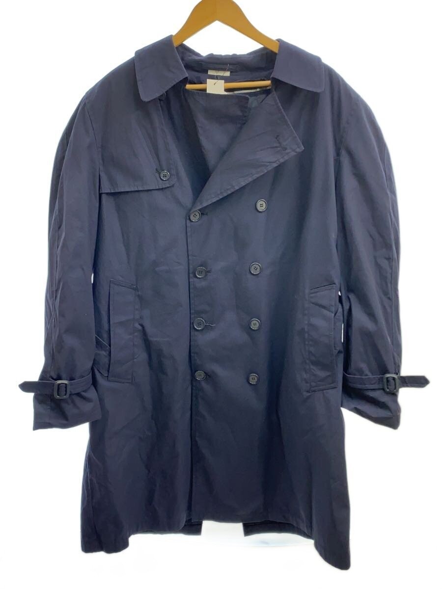 Us.Navy All Weather Trench Coat/Trench Coat/46/Cotton/Nvy/8405-01-175-2301 3430