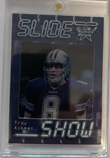 TROY AIKMAN 1999 ROOKIES & STARS SLIDE SHOW 12/25 SUPER RARE COWBOYS