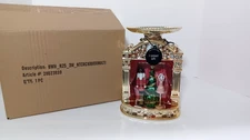 Bath & Body Works Christmas Nutcracker Light Box Pedestal 3 Wick CANDLE HOLDER