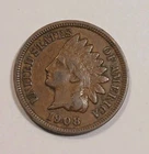 1908 INDIAN HEAD CENT VERY FINE  1C Copper Full Liberty
