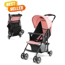 Lightweight Stroller, Compact Travel Stroller for Airplane, Toddler Fold Push...