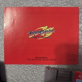 Nintendo Entertainment NES System Game Cartridge Dash Galaxy Alien Asylum