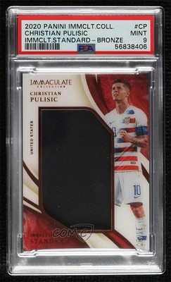 2020 Panini Immaculate Standard Bronze 10/10 Christian Pulisic PSA 9 MINT 7f0