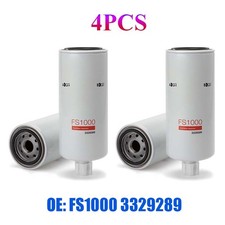 4 Fuel Water Separator FS1000 Replacement Part For Cummins 3329289 CAT 2568753
