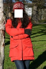 Fjällräven Damen Nuuk Parka – Winter Jacke - Rot – Größe XS