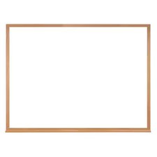 Ghent M2w-34-1 Dry Erase Board, Plastic, 36 In, 46 1/2 In, Aluminum Frame,