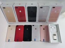 Apple iPhone 7Plus 32/128/256GB Unlocked Black Gold Red Silver - 90 N ew
