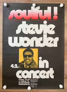 Stevie Wonder Poster | eBay