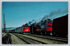 1967 Southern Pacific City of San Francisco Trains Alco PA Locomotives Postcard